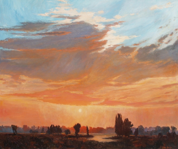 Click here to view Cloudscape--Sunset Colors by John Horejs