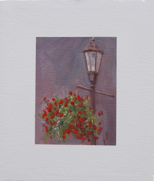 Click here to view Floral--Lamp Post Garden by John Horejs