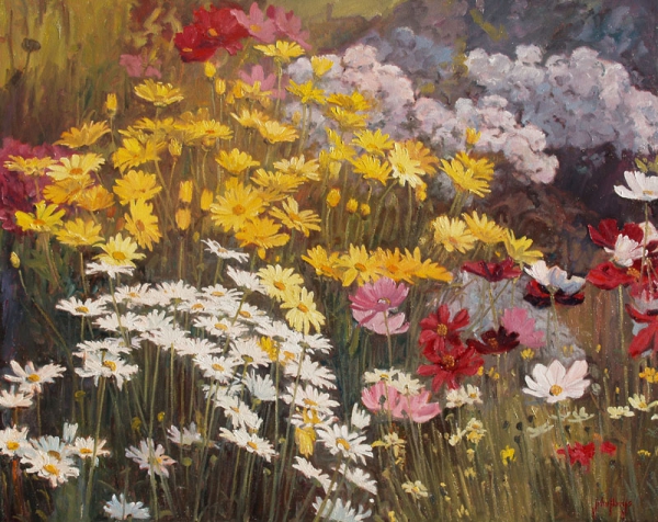 Click here to view Floral--Yellow Daisy Garden by John Horejs
