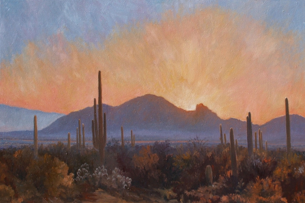 Click here to view Desertscape--Camelback Colors by John Horejs