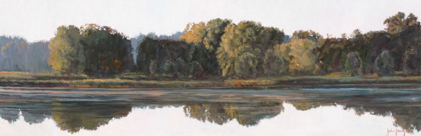 Click here to view Landscape--Dawn at the Lake by John Horejs