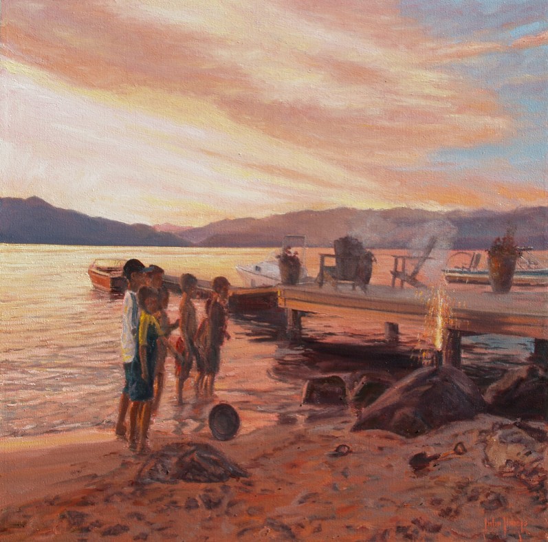 Click here to view Landscape--Fourth of July--Payette Lake by John Horejs