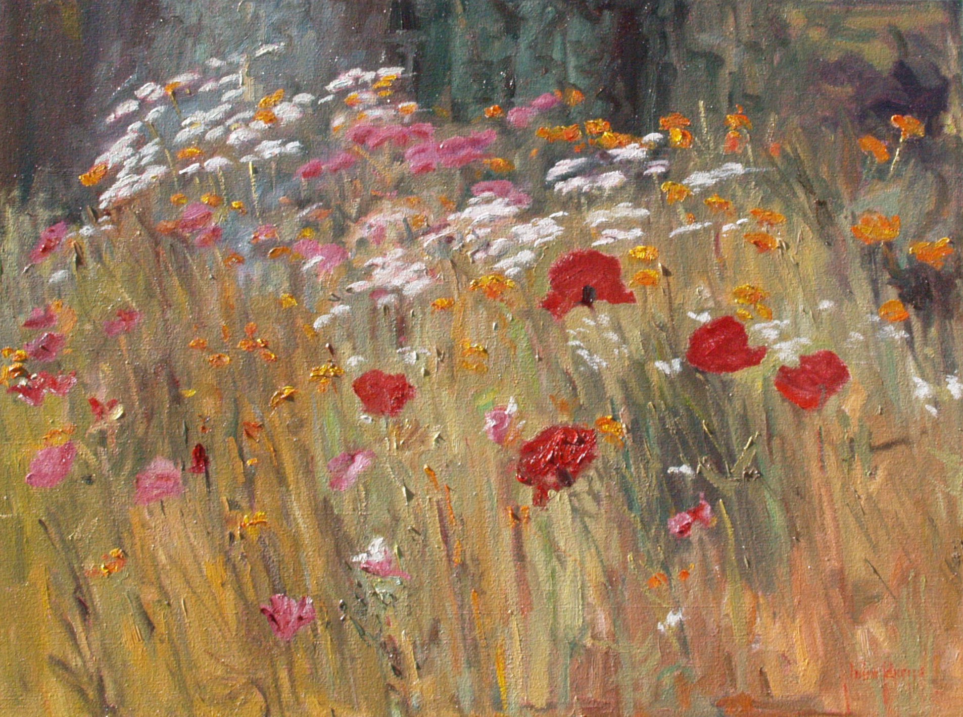 Click here to view Floral--Garden Along Trail Creek by John Horejs