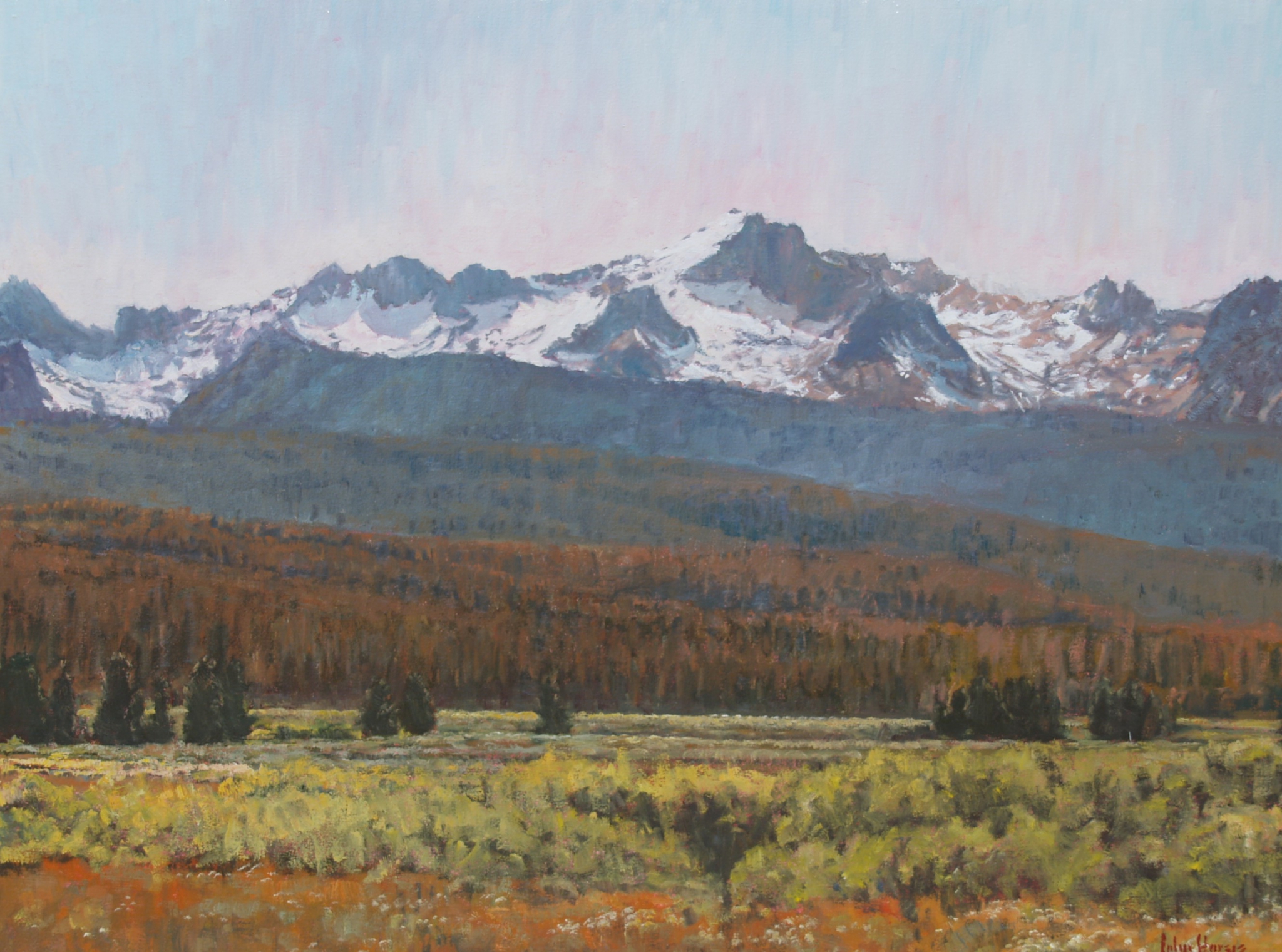 Click here to view Landscape--Stanley Basin View by John Horejs