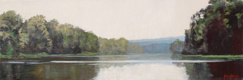 Click here to view Landscape--River Mist by John Horejs