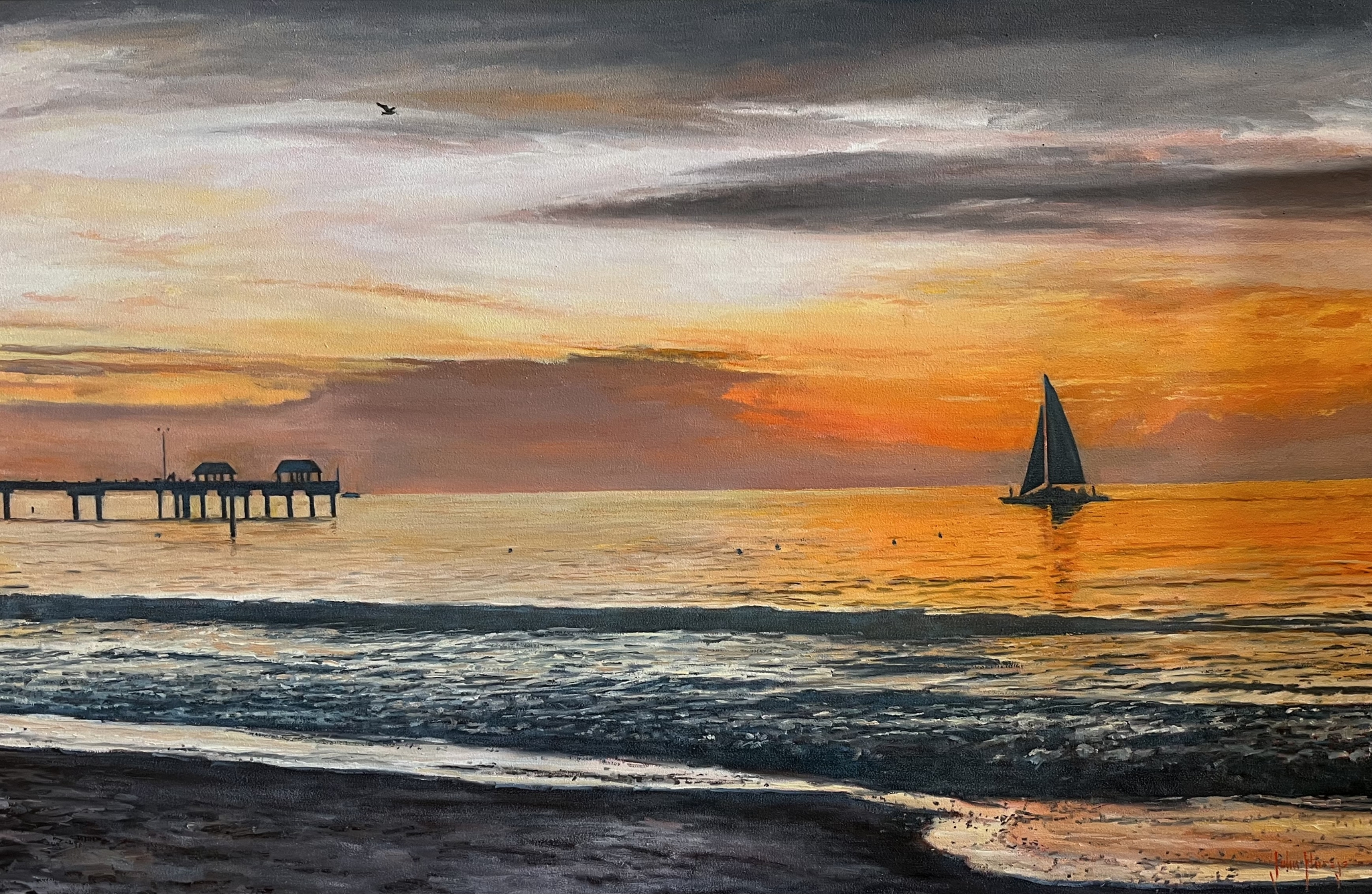 Click here to view Florida Sunset by John Horejs