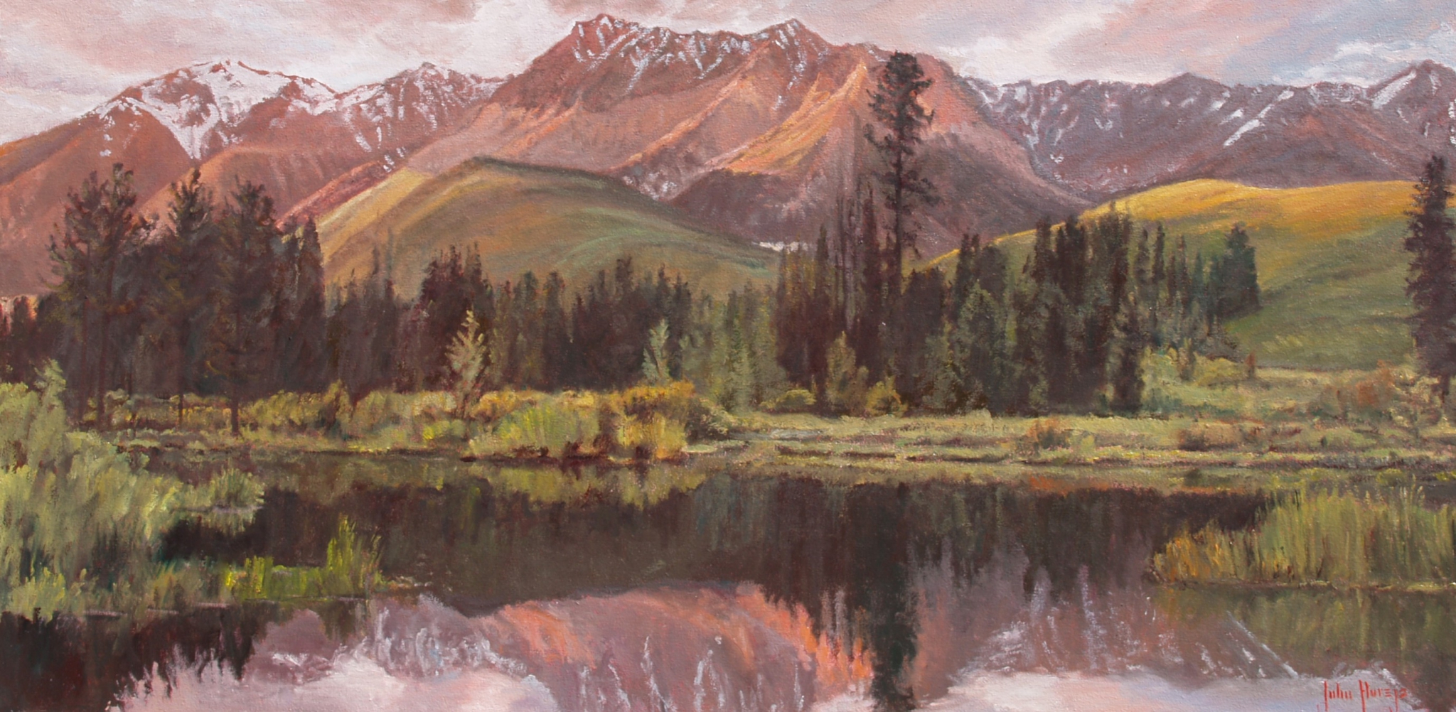 Click here to view Landscape--Boulder Evening Reflections by John Horejs