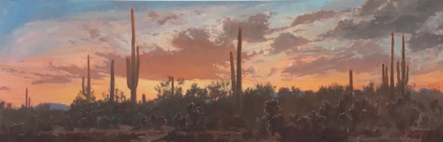 Click here to view Desertscape--Sonoran Dusk by John Horejs