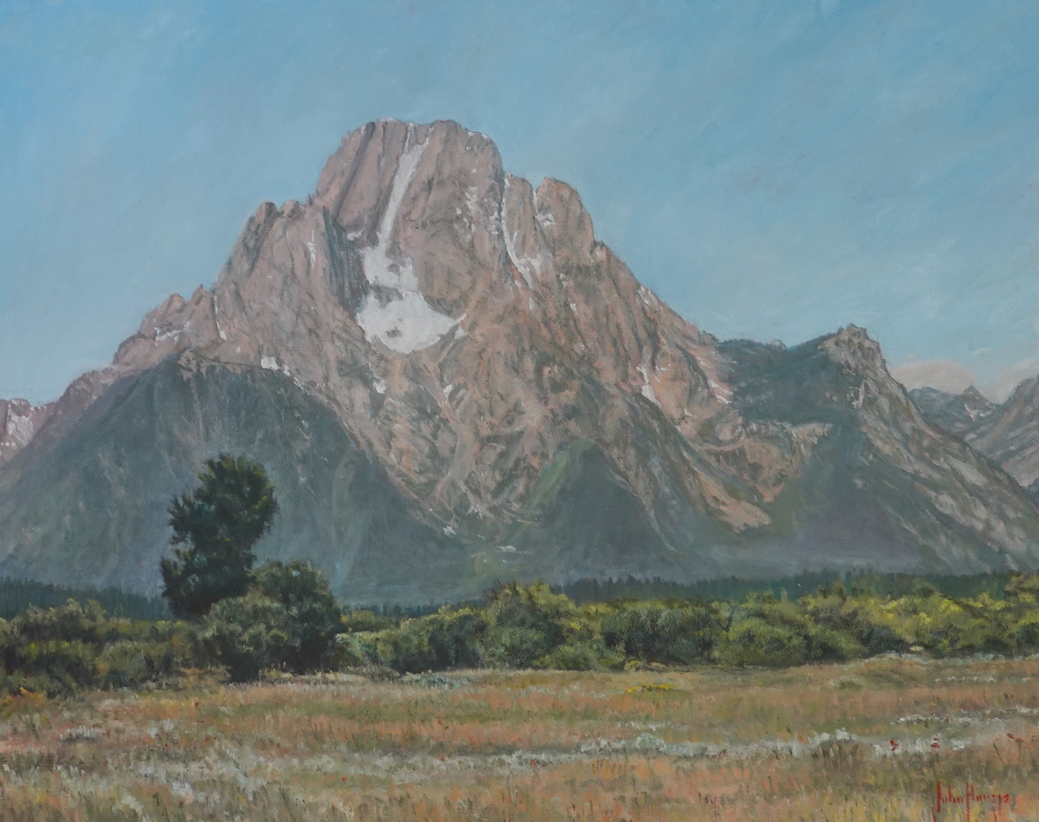 Click here to view Landscape--August Morning--Mt. Moran by John Horejs