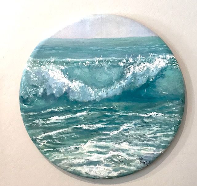 Click here to view Seascape--Breaking Surf by John Horejs