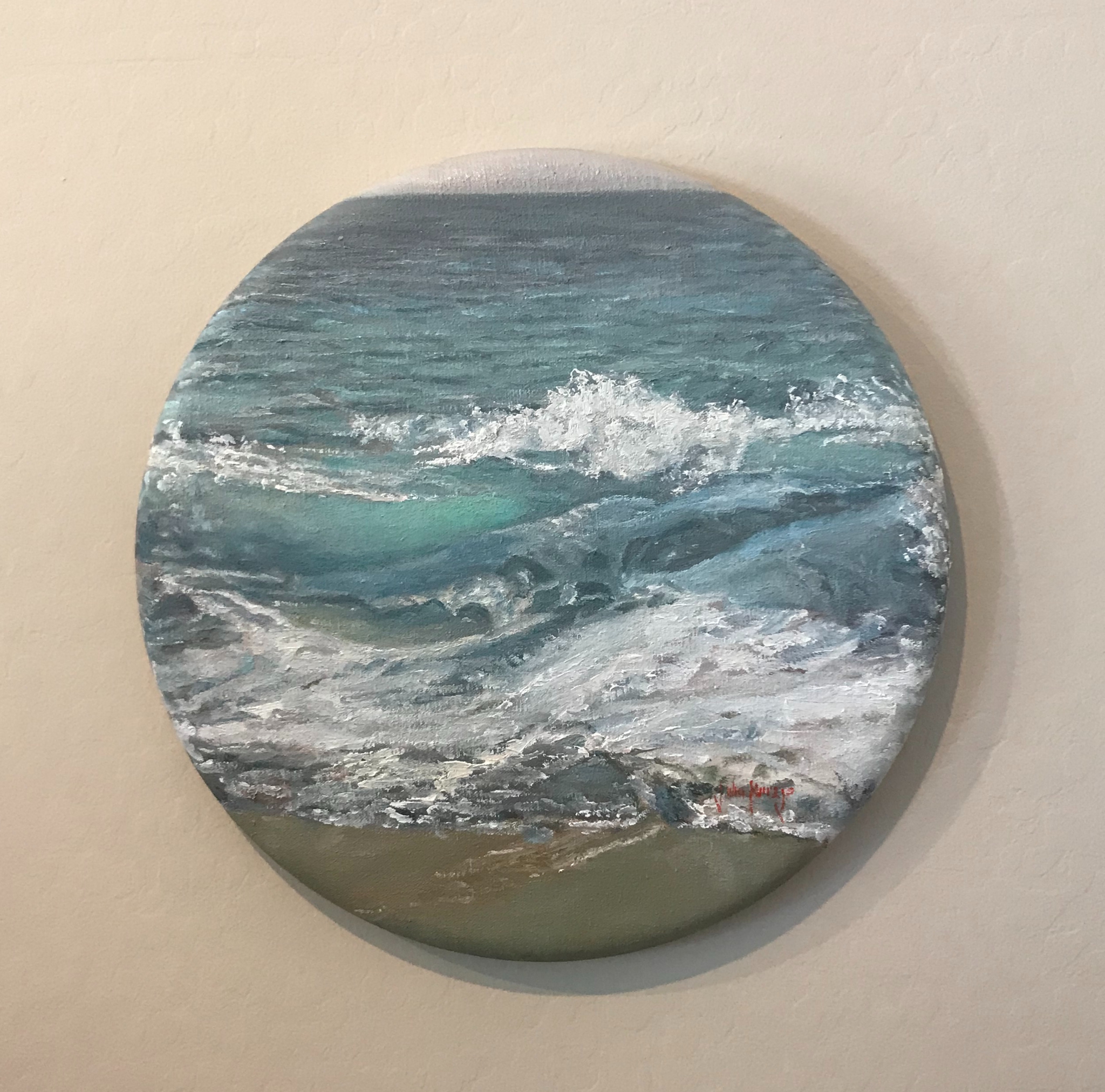 Click here to view Seascape--Sand and Sea by John Horejs