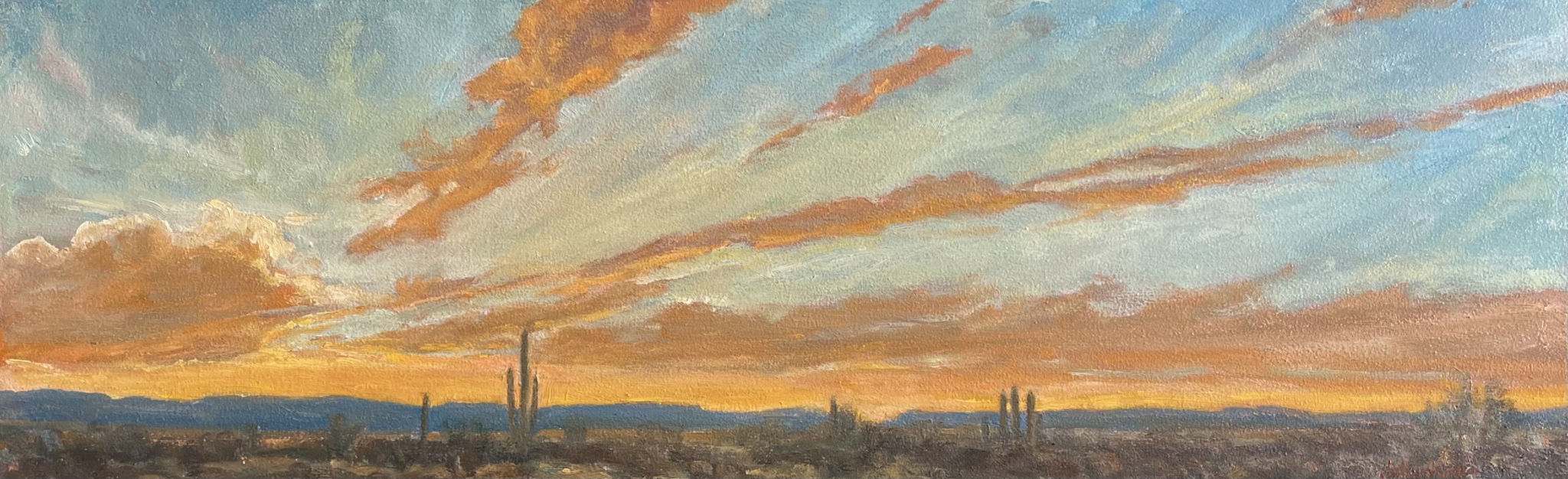 Click here to view Desertscapes-Arizona Sunset Colors by John Horejs