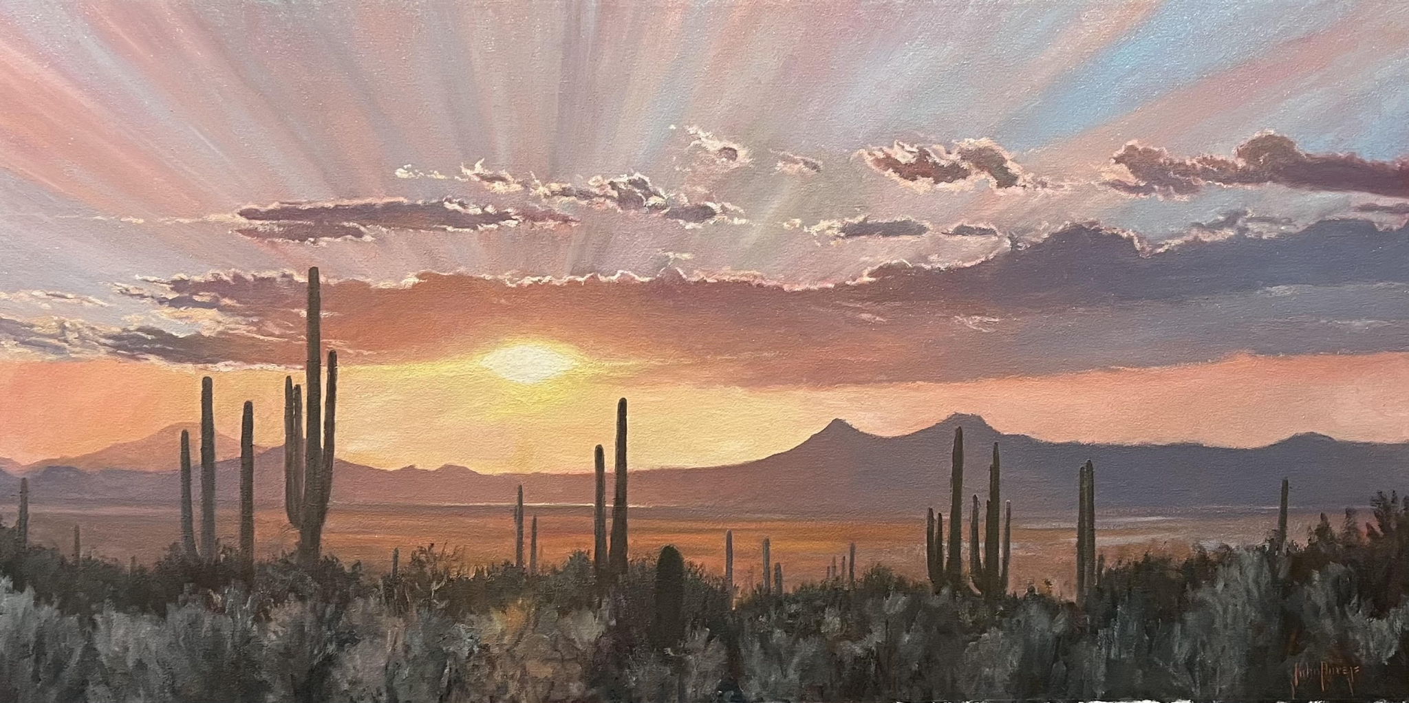 Click here to view Desertscapes--Sunset Brilliance by John Horejs
