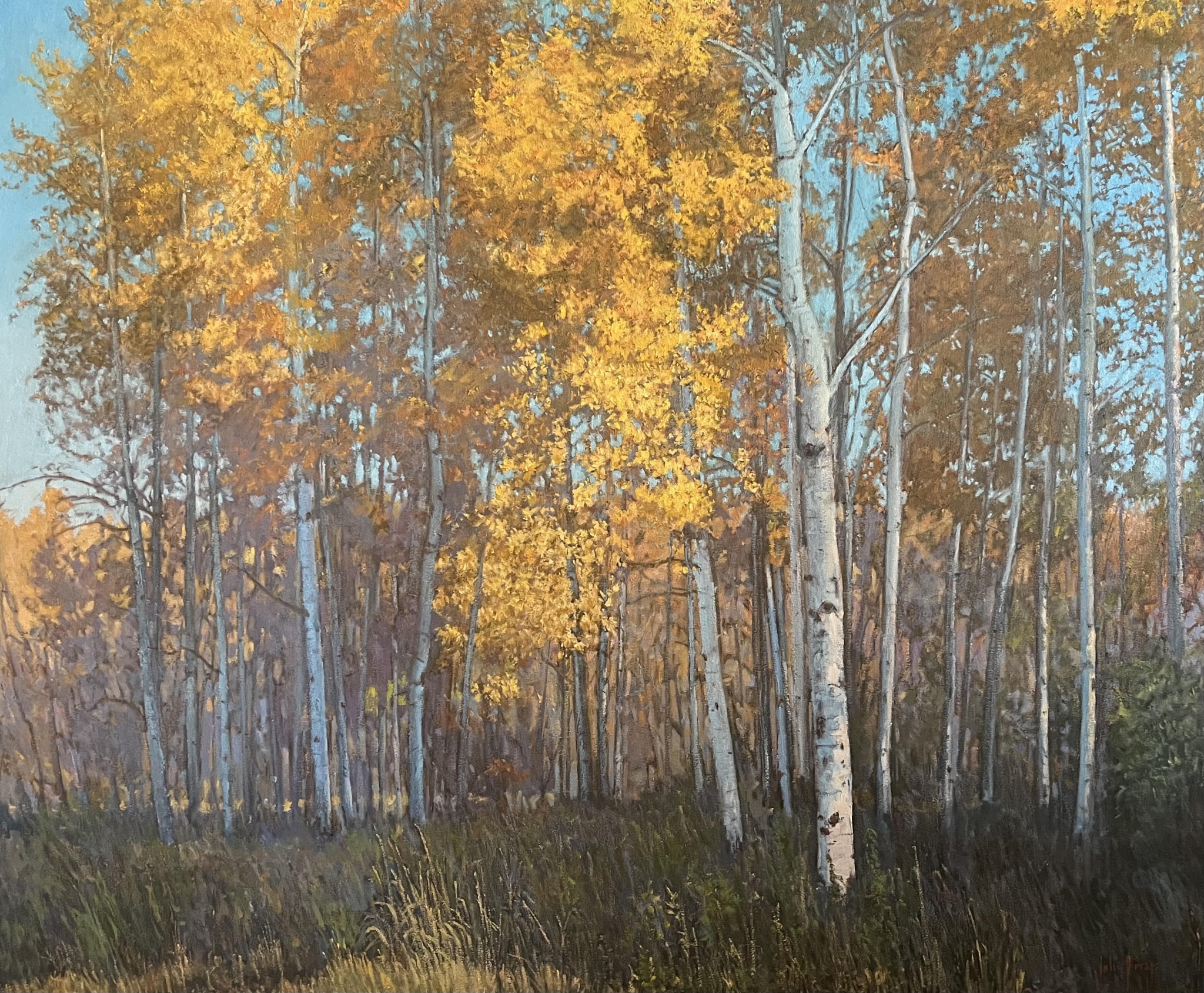 Click here to view Trees--Golden Autumn by John Horejs