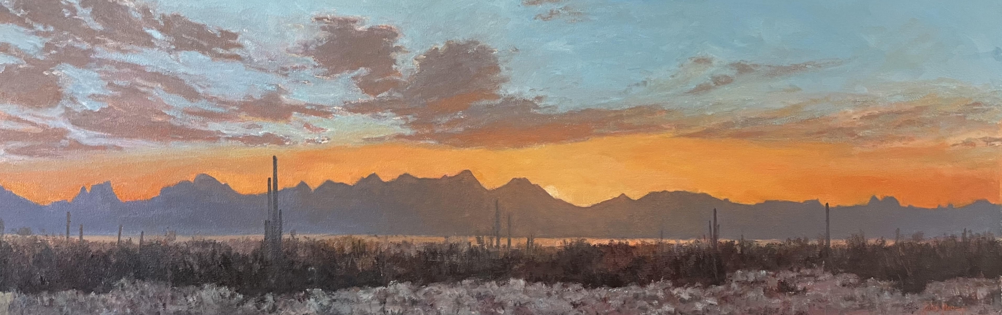 Click here to view Desertscape—Desert Sunset Clouds by John Horejs
