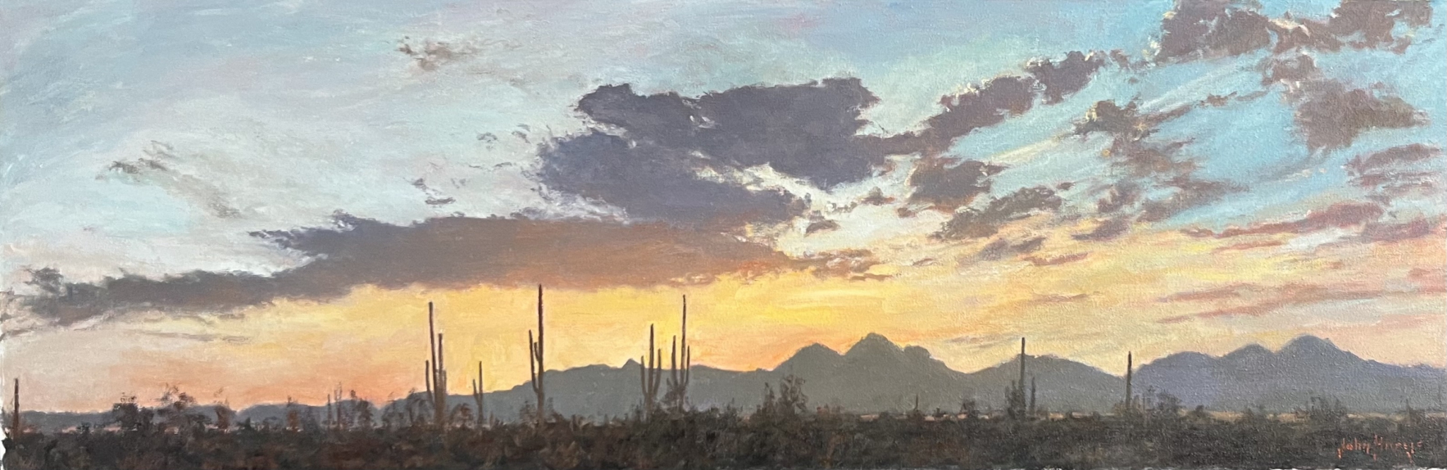 Click here to view Desert Sunset Drama by John Horejs