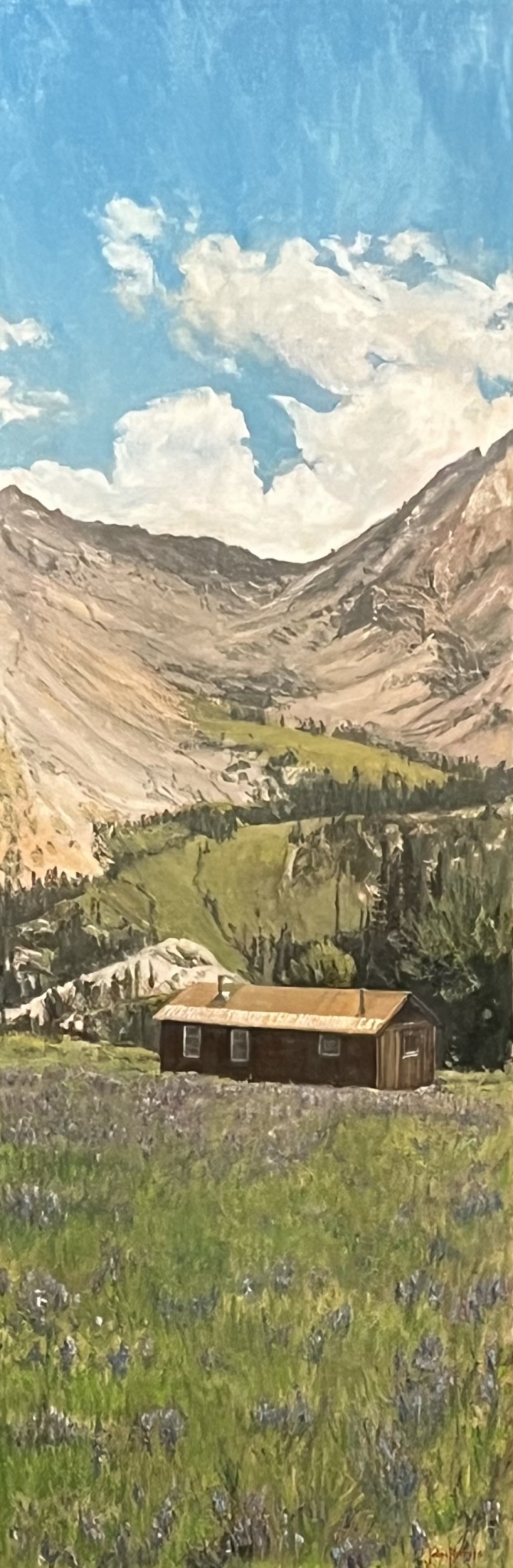 Click here to view Pioneer Cabin "The Higher You Get, The Higher Your Get" by John Horejs