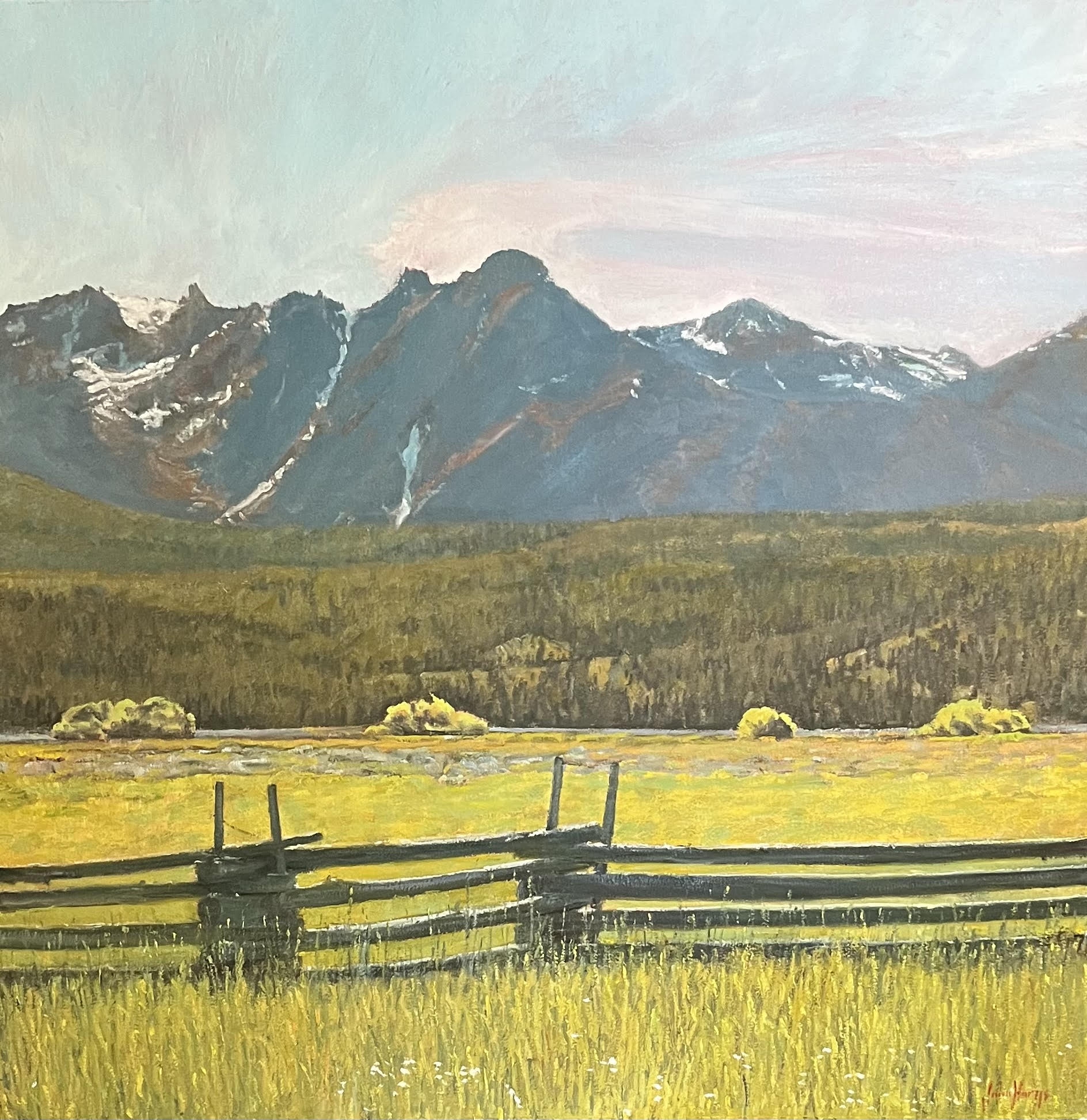 Click here to view August Sawtooths by John Horejs