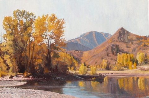 Click here to view Landscape--View From Hulen Pond by John Horejs