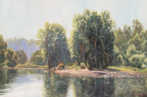 Click here to view Landscape--Summer Woods by John Horejs