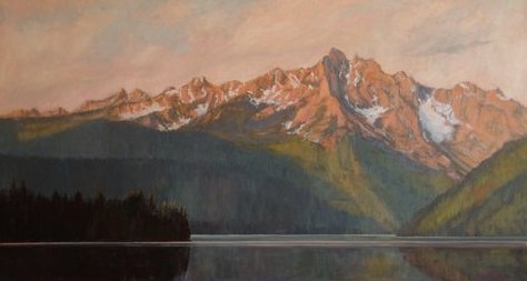 Click here to view Landscape--Redfish Lake Morning by John Horejs