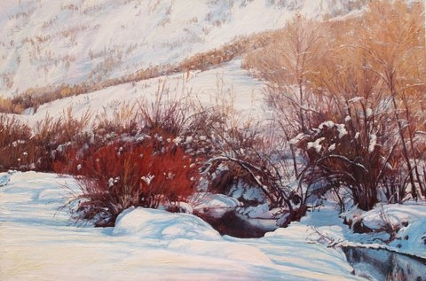Click here to view Landscape--Winterlude by John Horejs