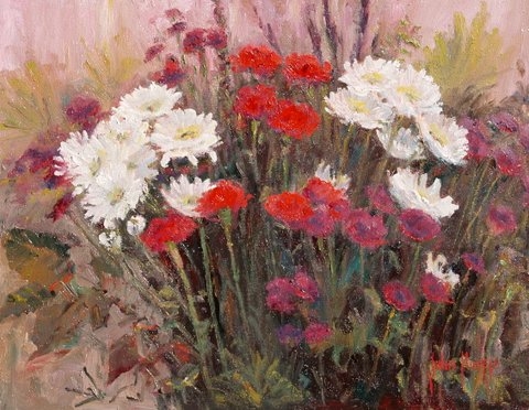 Click here to view Garden Mums by John Horejs