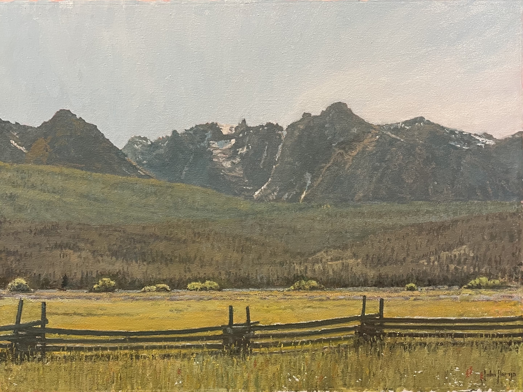 Summer in the Sawtooths by John Horejs